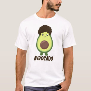 Avrocado Avocado Word Game Funny Food Green T-Shirt