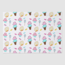 Avryl Fleurs Niedlicher Eis-Creme-Cupcake-Donut