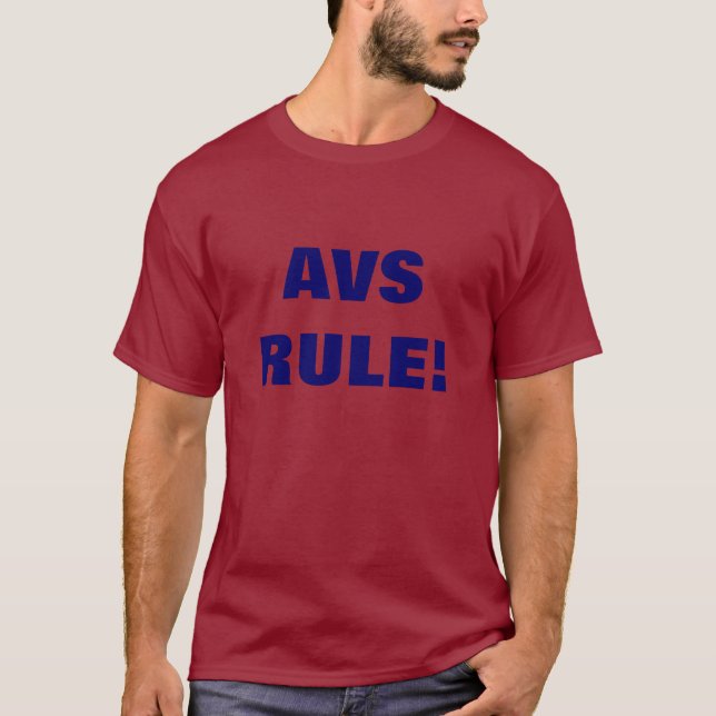 AVS RULE! T-Shirt (Vorderseite)