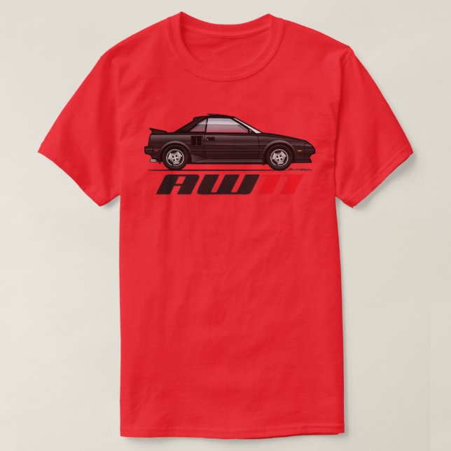AW11Black T-Shirt (Design vorne)