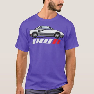 AW11weiß und grau T-Shirt