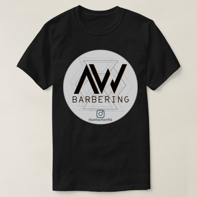 AW Barber Logo T-Shirt (Design vorne)