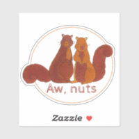 Aw Nuts Niedlich Eichhörnchen