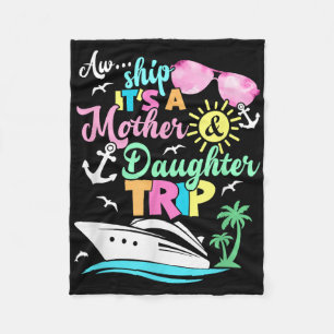 Aw schickt seine Mutter und Amp; Tochter Trip Fami Fleecedecke