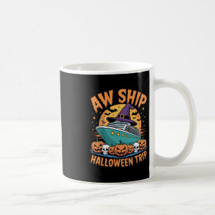 Aw Schiff Halloween Kreuzfahrt Gruselige Reise Pas Kaffeetasse