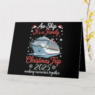 Aw Ship seine a Family Weihnachtsreise 2025 Matchi Karte