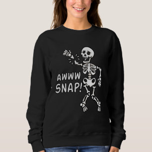 Aw Snap gebrochene Armverletzung Wrist Operation R Sweatshirt