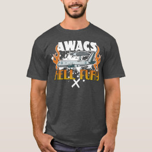 AWACS Hell Fury Airplaine T-Shirt
