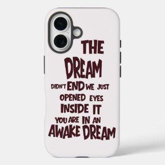 Awake Dream Handyhülle iPhone 16 Hülle