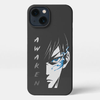 AWAKEN - Halbface Anime T - Shirt iPhone 13 Hülle