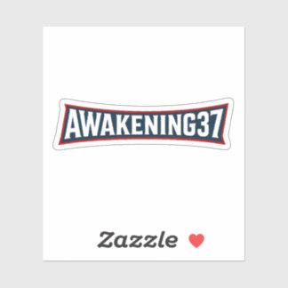 Awakening37 Aufkleber – Branding einschlagen. Sieg