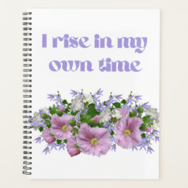Awakening Energy Floral Planner Planer