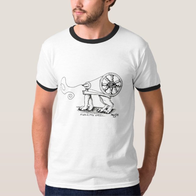 awalkingwheel T-Shirt (Vorderseite)
