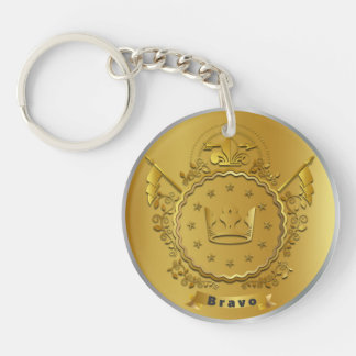 Award Gewinner Gold Silber Award Personalisierter Schlüsselanhänger