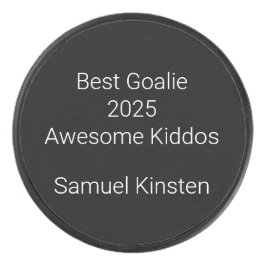 Award in Black & White: Eishockey Puck