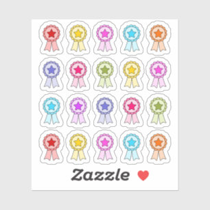 Award Ribbons Abzeichen Goal Win Revement Belohnun Aufkleber