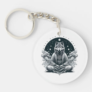 Aware Wolf Schlüsselanhänger