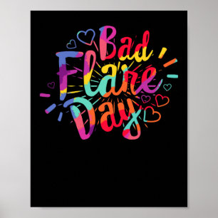 Aware zum regionalen Schmerzsyndrom am Bad Flare D Poster