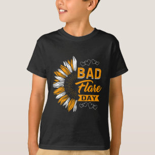 Aware zum regionalen Schmerzsyndrom am Bad Flare D T-Shirt