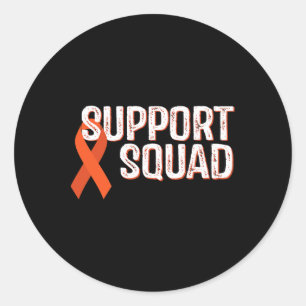 Aware zur Unterstützung von Squad Complex Regional Runder Aufkleber