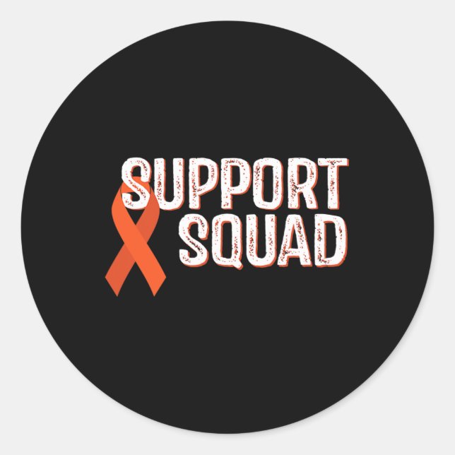 Aware zur Unterstützung von Squad Complex Regional Runder Aufkleber (Vorderseite)