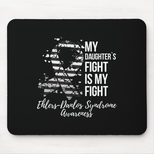 Awarene, mein Tochter-Kämpfer-Danlos-Syndrom Mousepad (Vorne)