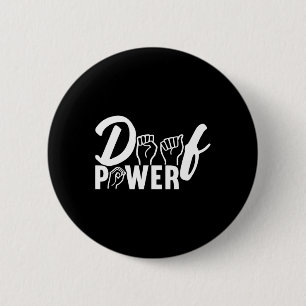 Awareness Asign Language American Sign Language Button