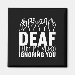 Awareness Asign Language American Sign Language Magnet