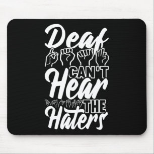 Awareness Asign Language American Sign Language Mousepad