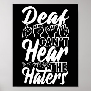 Awareness Asign Language American Sign Language Poster