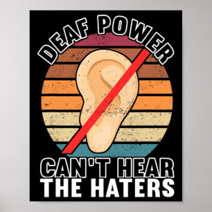Awareness Asign Language American Sign Language Poster