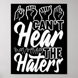Awareness Asign Language American Sign Language Poster