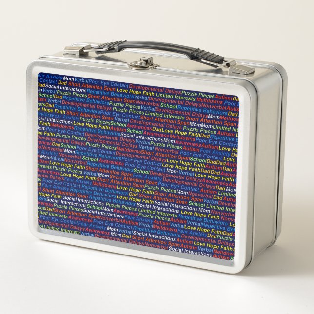 Awareness Awareness Stainless Metal Lunch Box (Vorderseite)