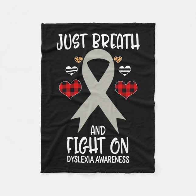 Awareness just Break and Fight On Fleecedecke (Vorderseite)