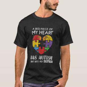 Awareness Onkel Tante Familie Autistische Kinder A T-Shirt
