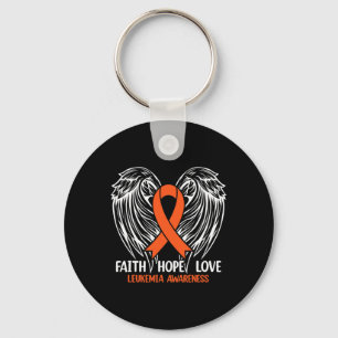 Awareness Orange Survivor Ribbon Männer Frauen Kri Schlüsselanhänger