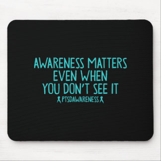 Awareness Problems Ptsd Veteran Trauma Survivor Wa Mousepad
