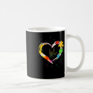 Awareness Special Ed Teacher Asl Sign Language Puz Kaffeetasse
