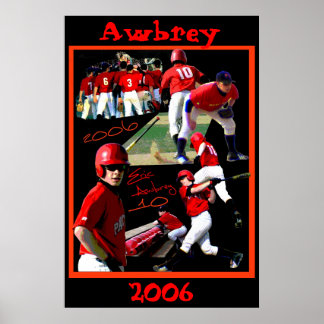 Awbrey Freshman Baseball Poster