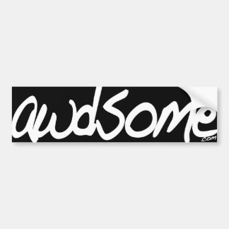 awdsome autoaufkleber