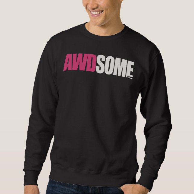 awdsome Schwarzes Sweatshirt (Vorderseite)