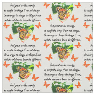 AWE INSPIRIERE BUTTERFLY SERENITY PRAYER FOTO STOFF