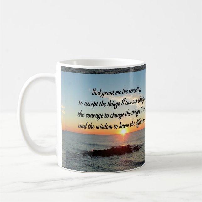 AWE INSPIRIERE SERENITY PRAYER DESIGN KAFFEETASSE (Links)