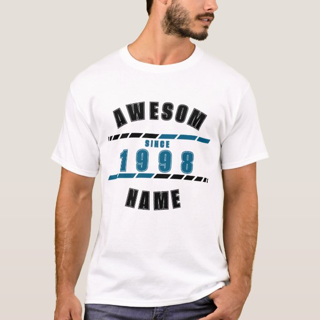 Awesom seit 1998 T-Shirt (Vorderseite)