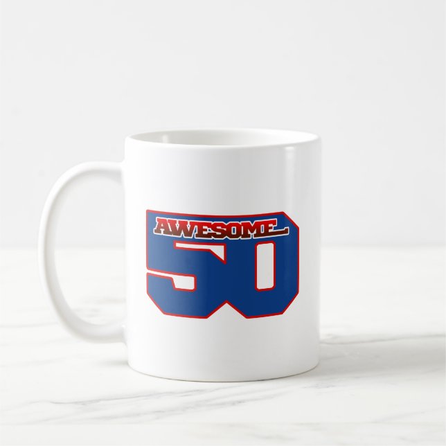 awesome 50 kaffeetasse (Links)