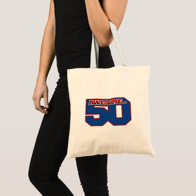 awesome 50 tragetasche (Vorderseite (Produkt))