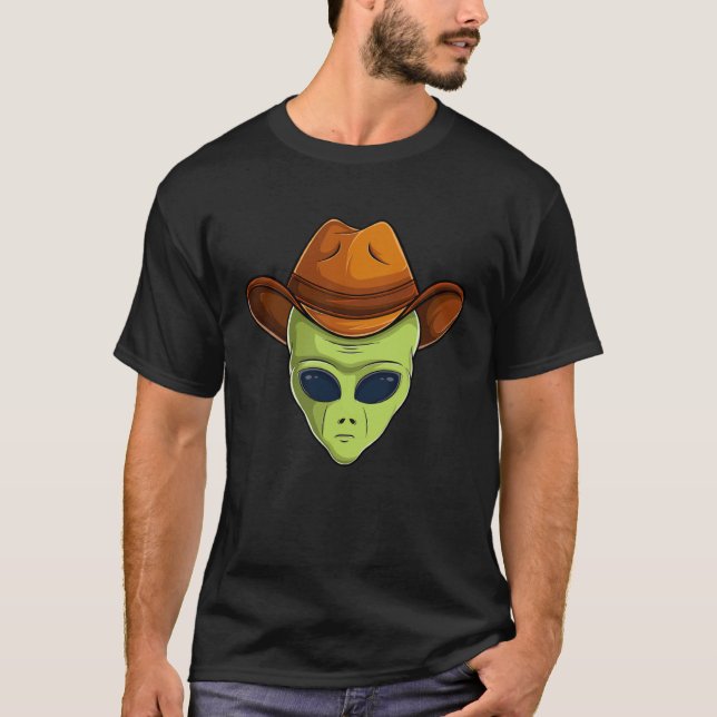 Awesome Alien Head Style Hat Humans Aren t Real Cu T-Shirt (Vorderseite)