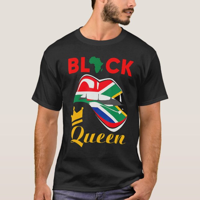 Awesome Costume Black History Month Pride Black Qu T-Shirt (Vorderseite)