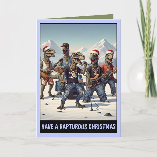 Awesome Dinosaur Karte (Vorderseite)