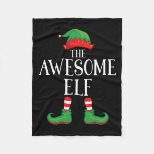 Awesome Elf Matching Group Xmas Funny Family Chris Fleecedecke